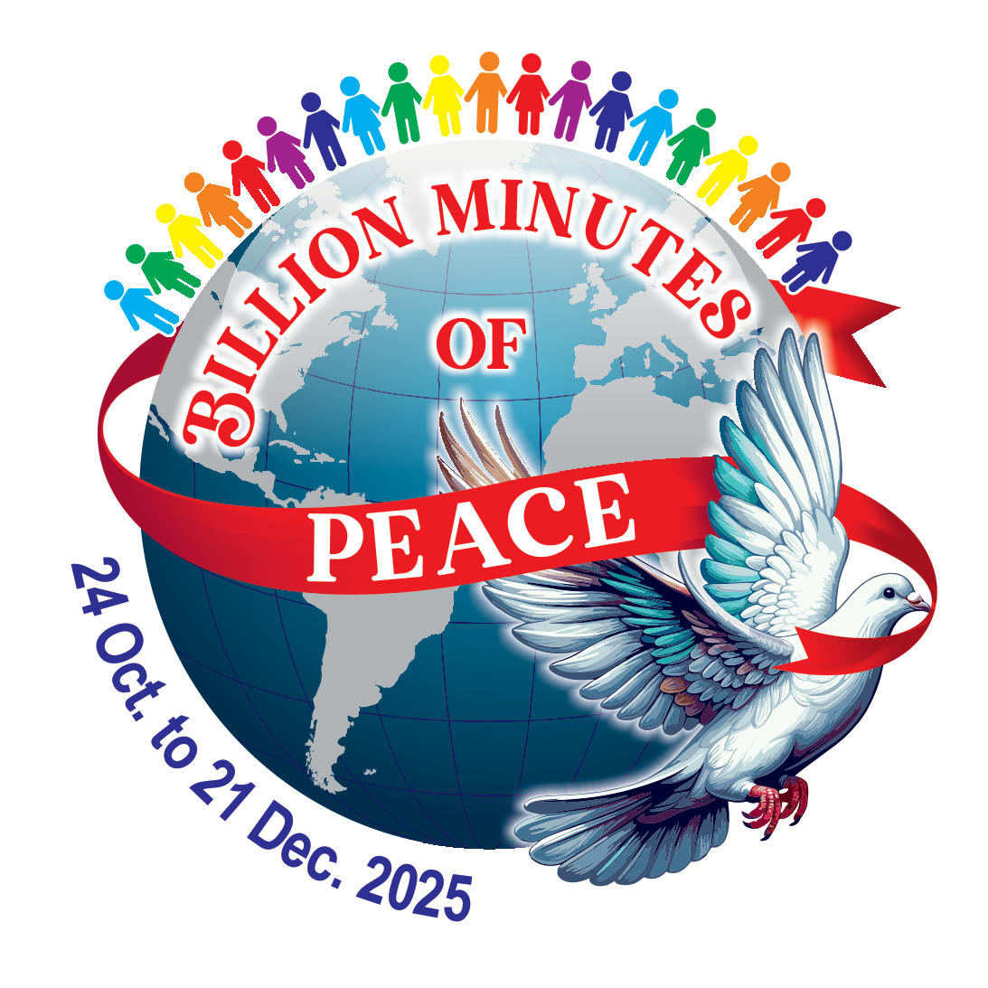 Logo of Billion Minutes of Peace Appeal